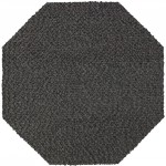 Gorbea GR1 Charcoal 12' x 12' Octagon Rug