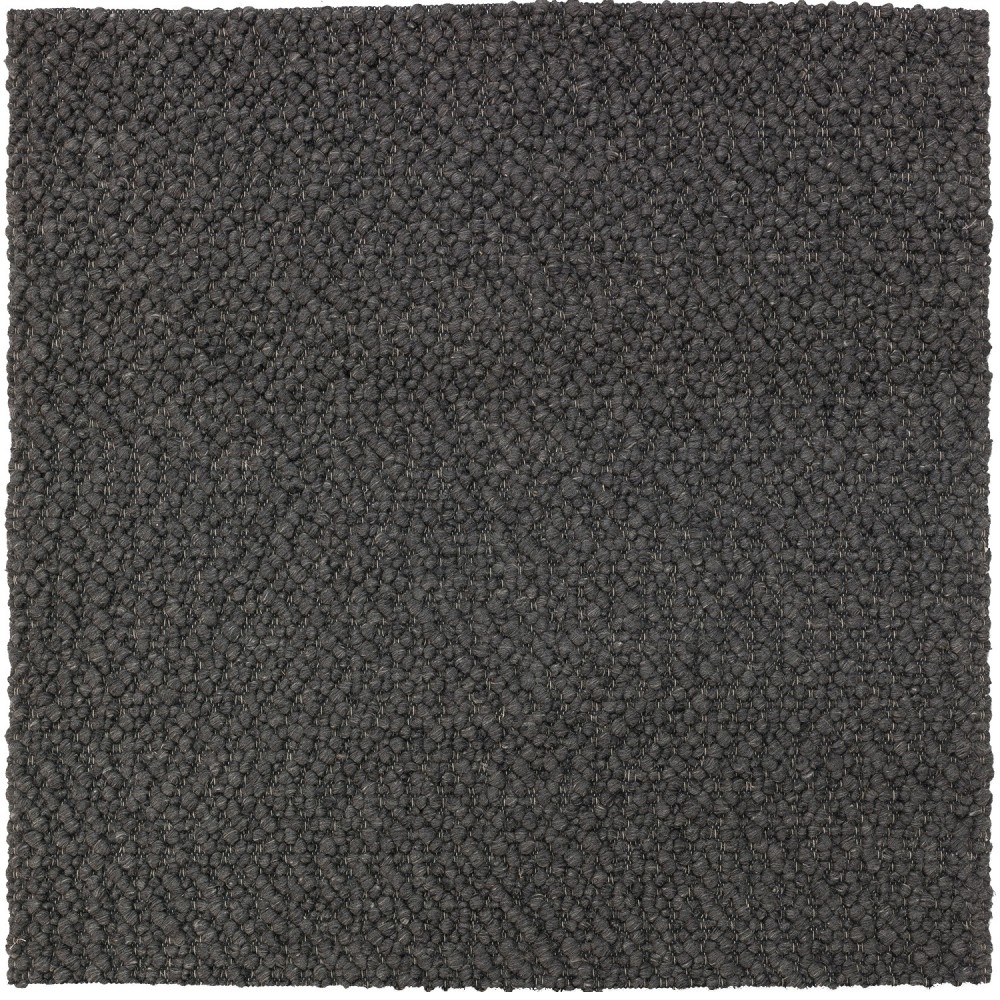 Gorbea GR1 Charcoal 12' x 12' Square Rug Gorbea GR1 Charcoal 12' x 12' Square Rug