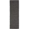 Gorbea GR1 Charcoal 2'6" x 20' Runner Rug