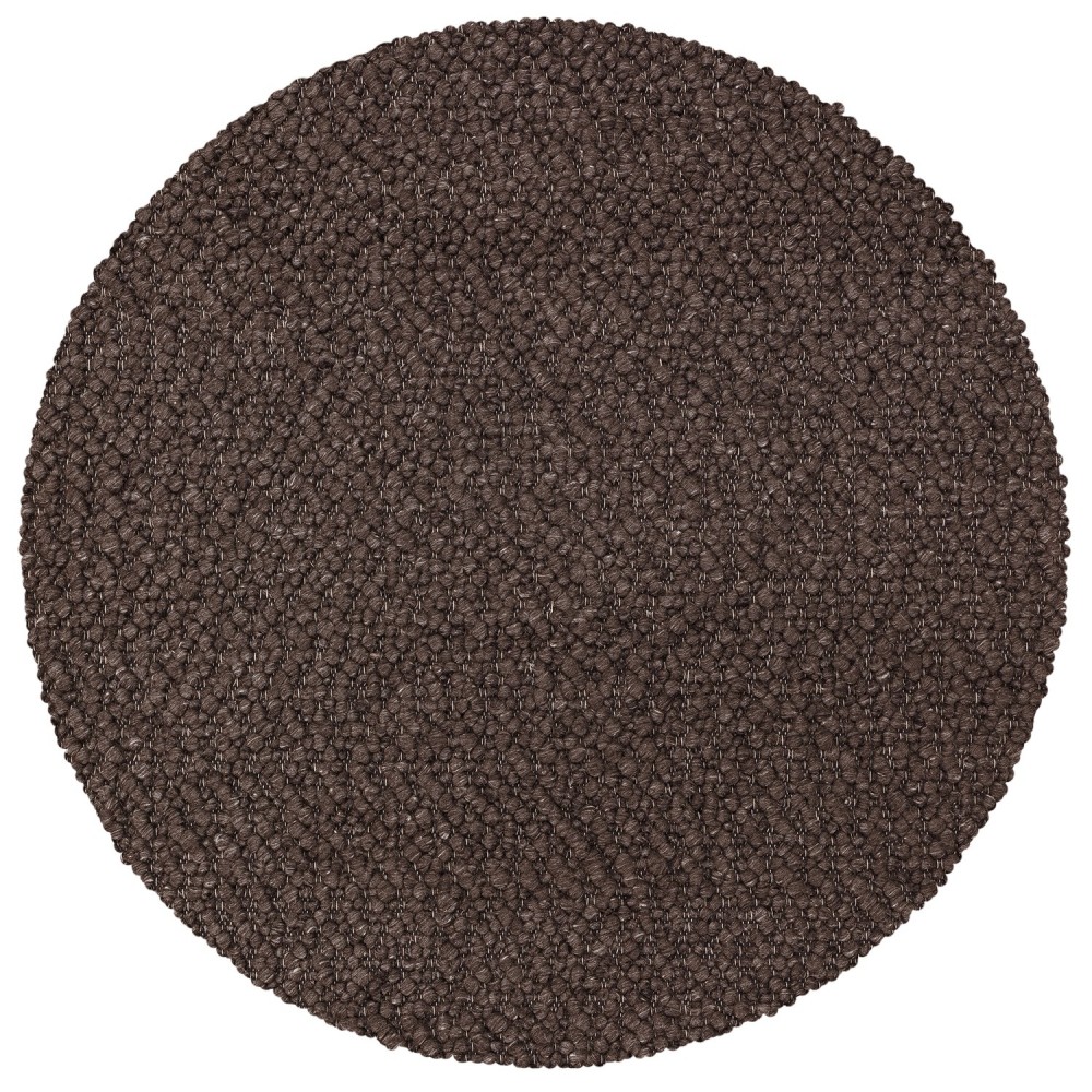 Gorbea GR1 Chocolate 12' x 12' Round Rug