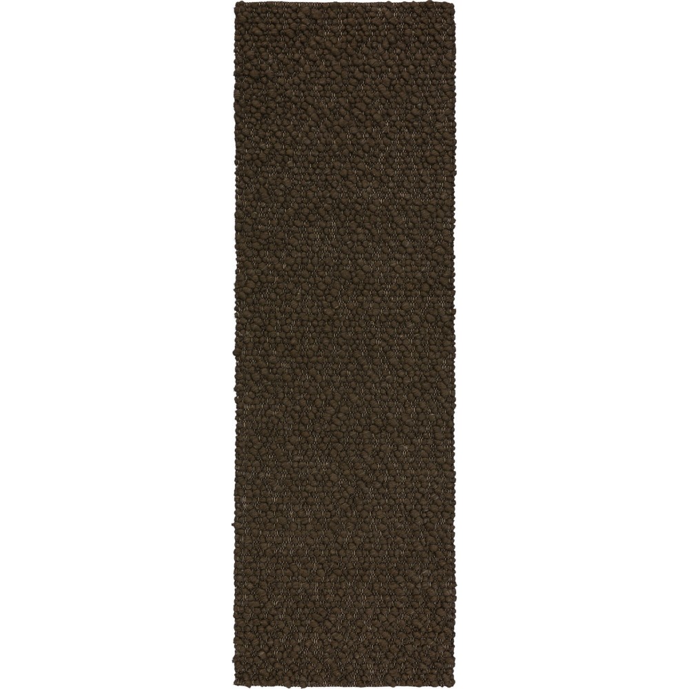 Gorbea GR1 Chocolate 2'3" x 7'6" Runner Rug