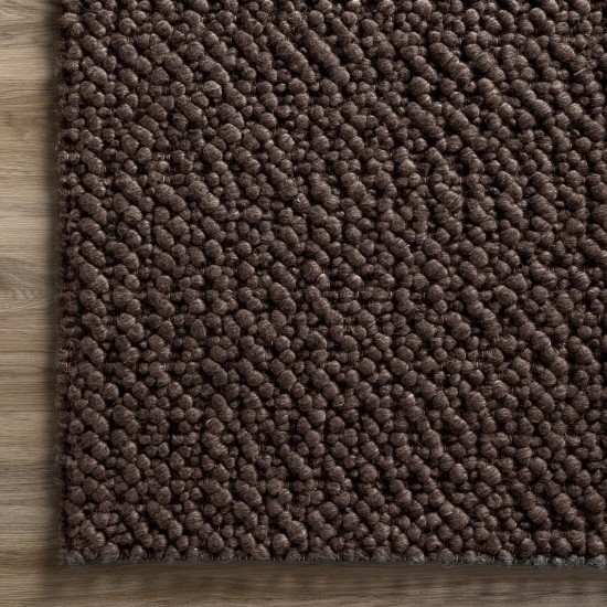 Gorbea GR1 Chocolate 2'3" x 7'6" Runner Rug