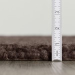 Gorbea GR1 Chocolate 6' x 6' Square Rug