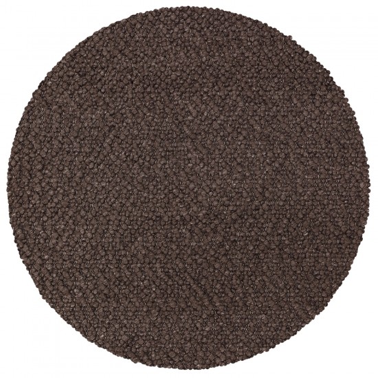 Gorbea GR1 Chocolate 8' x 8' Round Rug