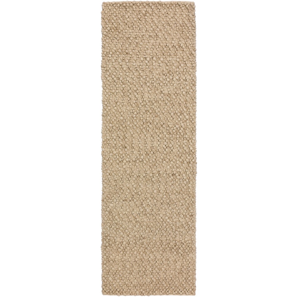 Gorbea GR1 Latte 2'6" x 10' Runner Rug