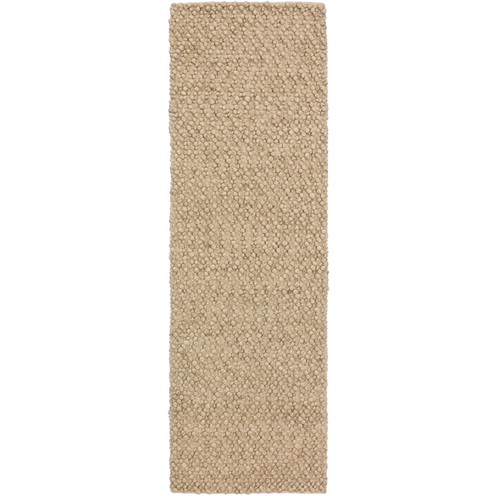 Gorbea GR1 Latte 2'6" x 12' Runner Rug