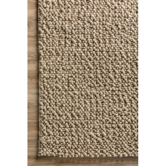 Gorbea GR1 Latte 2'6" x 16' Runner Rug