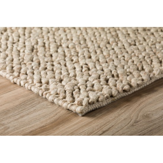 Gorbea GR1 Latte 2'6" x 16' Runner Rug