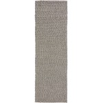 Gorbea GR1 Silver 2'6" x 12' Runner Rug