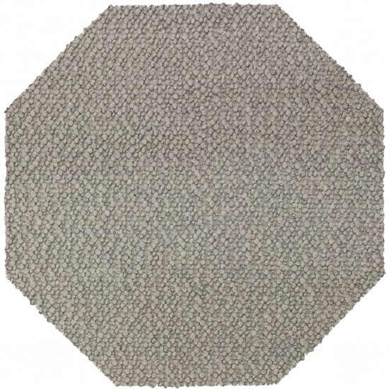 Gorbea GR1 Silver 6' x 6' Octagon Rug