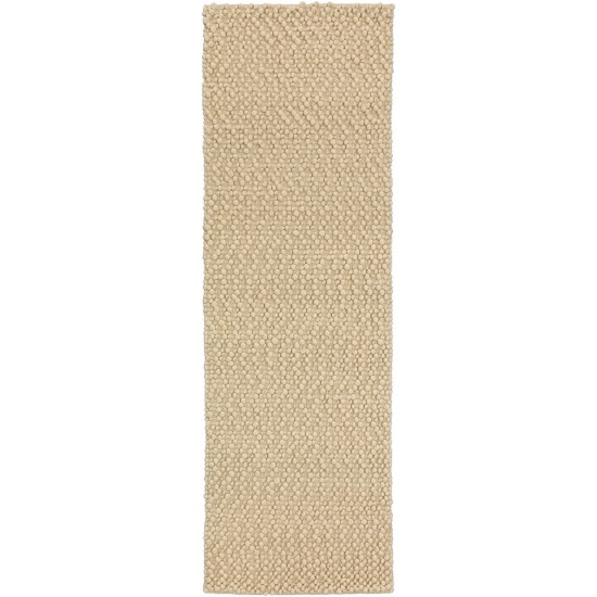 Gorbea GR1 Vanilla 2'6" x 10' Runner Rug