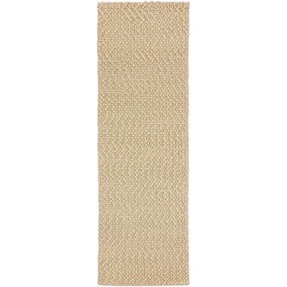 Gorbea GR1 Vanilla 2'6" x 10' Runner Rug