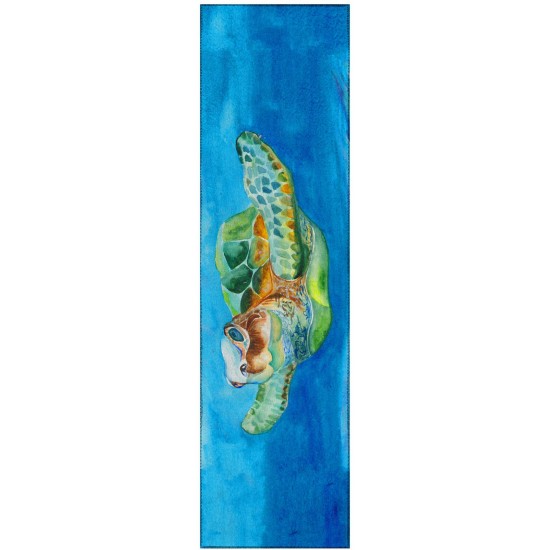 Indoor/Outdoor Harbor HA3 Ocean Washable 2'3" x 7'6" Runner Rug