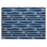 Indoor/Outdoor Harbor HA7 Navy Washable 1'8" x 2'6" Rug