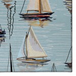 Indoor/Outdoor Harbor HA8 Teal Washable 9' x 12' Rug