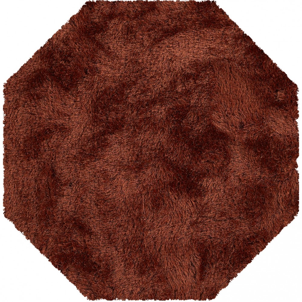 Impact IA100 Paprika 4' x 4' Octagon Rug