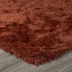 Impact IA100 Paprika 4' x 4' Round Rug