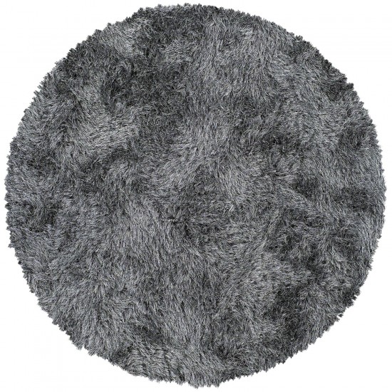 Impact IA100 Pewter 4' x 4' Round Rug