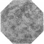 Impact IA100 Silver 6' x 6' Octagon Rug