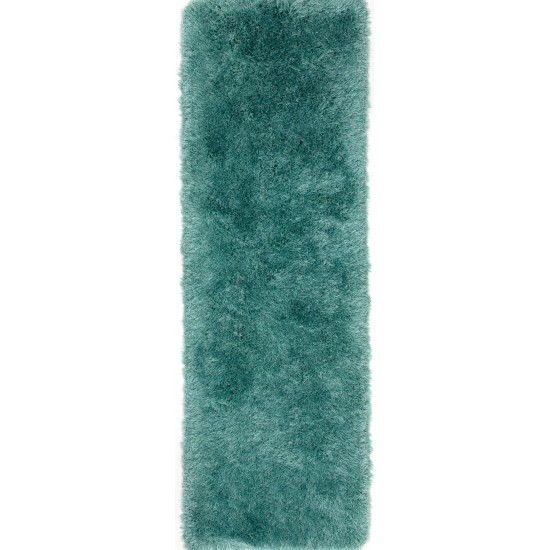 Impact IA100 Teal 2'3" x 7'6" Runner Rug