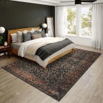 Jericho JC1 Charcoal 10' x 14' Rug