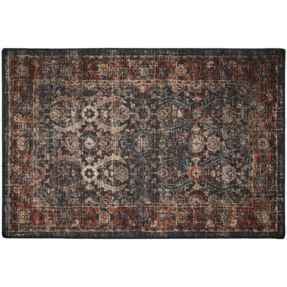 Jericho JC1 Charcoal 2' x 3' Rug Jericho JC1 Charcoal 2' x 3' Rug