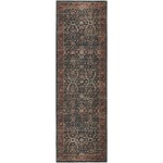 Jericho JC1 Charcoal 2'6" x 8' Runner Rug