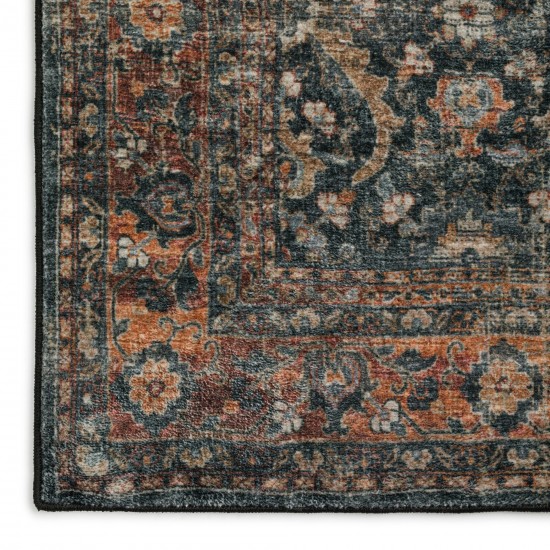 Jericho JC1 Charcoal 2'6" x 8' Runner Rug