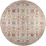 Jericho JC1 Ivory 6' x 6' Round Rug