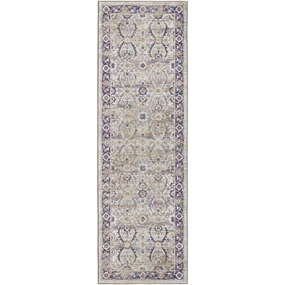 Jericho JC1 Oyster 2'6" x 8' Runner Rug