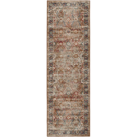 Jericho JC1 Taupe 2'6" x 8' Runner Rug