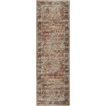 Jericho JC1 Taupe 2\'6" x 10\' Runner Rug