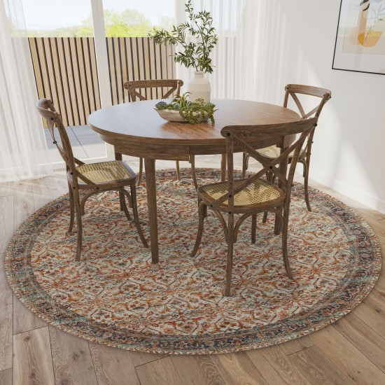 Jericho JC10 Linen 10' x 10' Round Rug