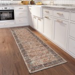 Jericho JC10 Linen 2'6" x 8' Runner Rug