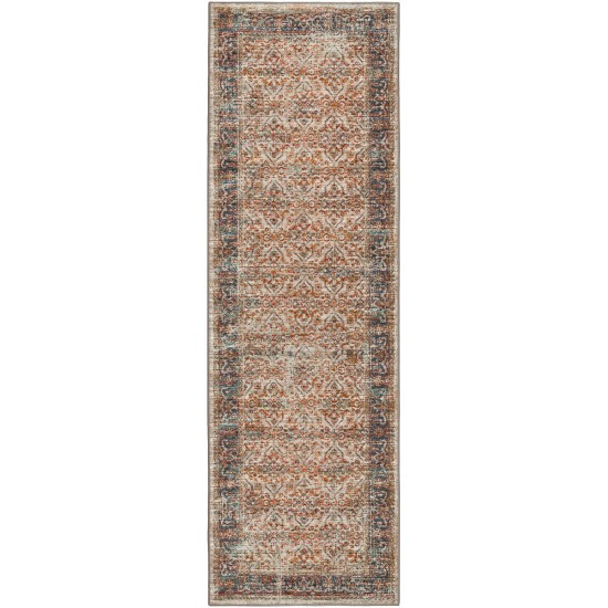 Jericho JC10 Linen 2'6" x 10' Runner Rug