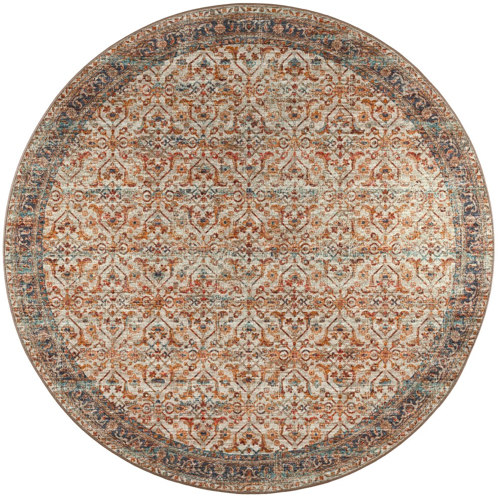 Jericho JC10 Linen 6' x 6' Round Rug