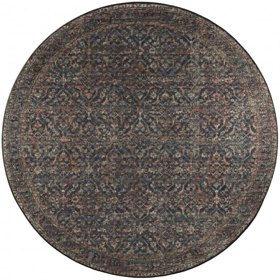 Jericho JC10 Midnight 10' x 10' Round Rug