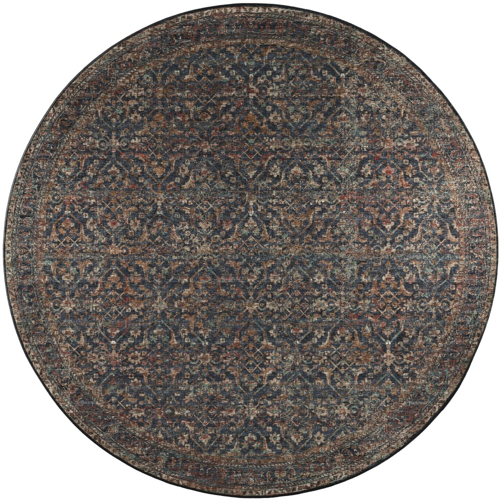 Jericho JC10 Midnight 10' x 10' Round Rug Jericho JC10 Midnight 10' x 10' Round Rug