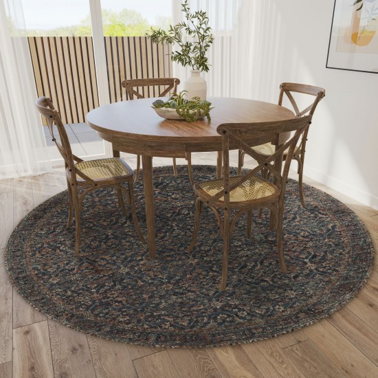 Jericho JC10 Midnight 10' x 10' Round Rug