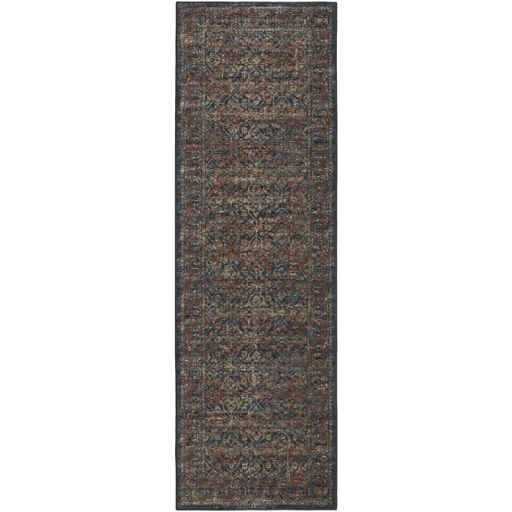 Jericho JC10 Midnight 2'6" x 10' Runner Rug