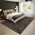 Jericho JC10 Midnight 5' x 7'6" Rug