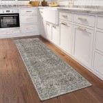 Jericho JC10 Mushroom 2'6" x 8' Runner Rug