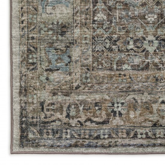 Jericho JC10 Mushroom 8' x 8' Round Rug