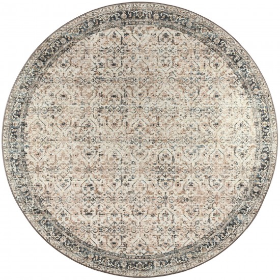 Jericho JC10 Taupe 10' x 10' Round Rug