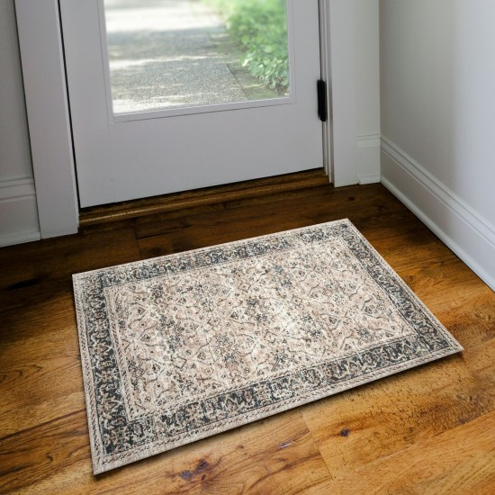 Jericho JC10 Taupe 2' x 3' Rug