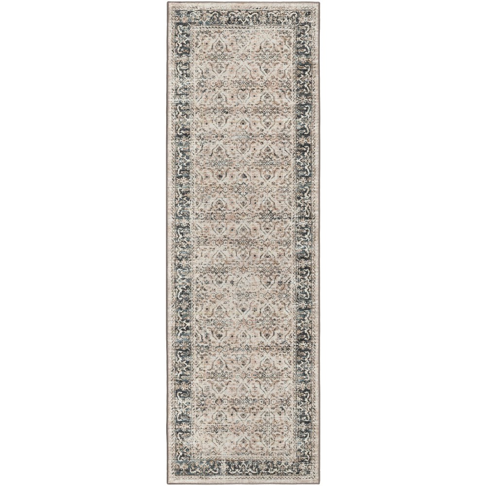 Jericho JC10 Taupe 2'6" x 8' Runner Rug