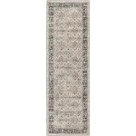 Jericho JC10 Taupe 2'6" x 12' Runner Rug