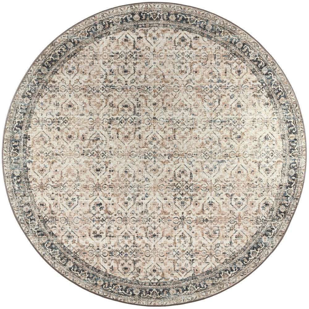 Jericho JC10 Taupe 6' x 6' Round Rug Jericho JC10 Taupe 6' x 6' Round Rug