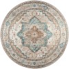 Jericho JC2 Biscotti 4' x 4' Round Rug