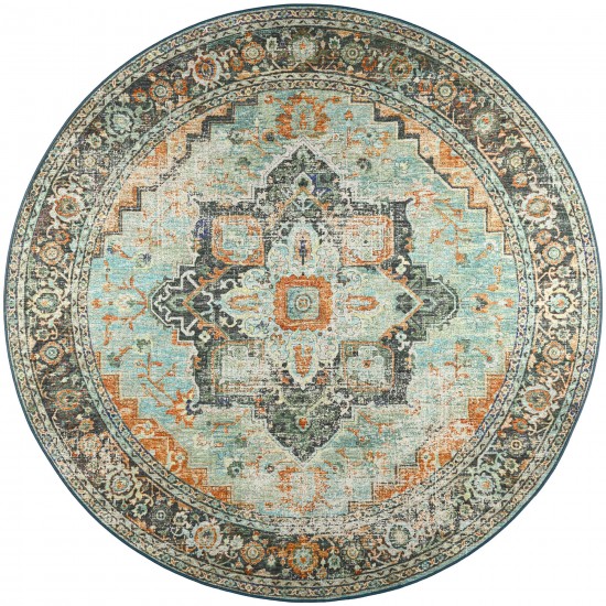 Jericho JC2 Mist 10' x 10' Round Rug